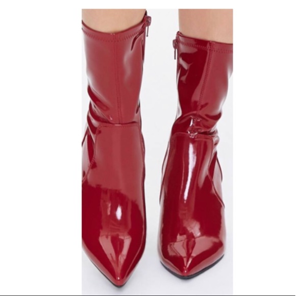 forever 21 latex heels with clear heel - Picture 4 of 4